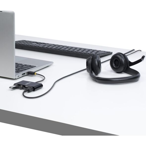 HUB USB StarTech StarTech ST4200MINI2-USB-HUB huby i koncentratory USB 2.0 480 Mbit/s Czarny