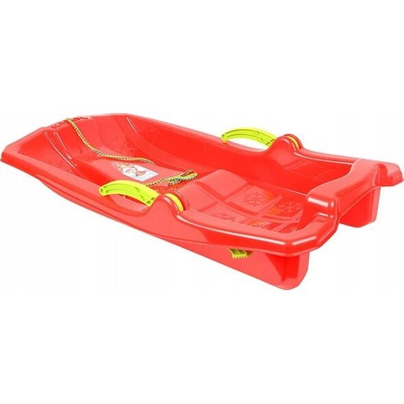 Marmat Sanki z Oparciem Hamulcami dla Dzieci Plastikowe Czerwone MARMAT 80 x 43cm