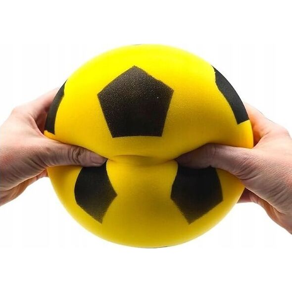 Master Miękka Piłka Nożna dla Dzieci Wytrzymała MASTER 21 cm Żółta