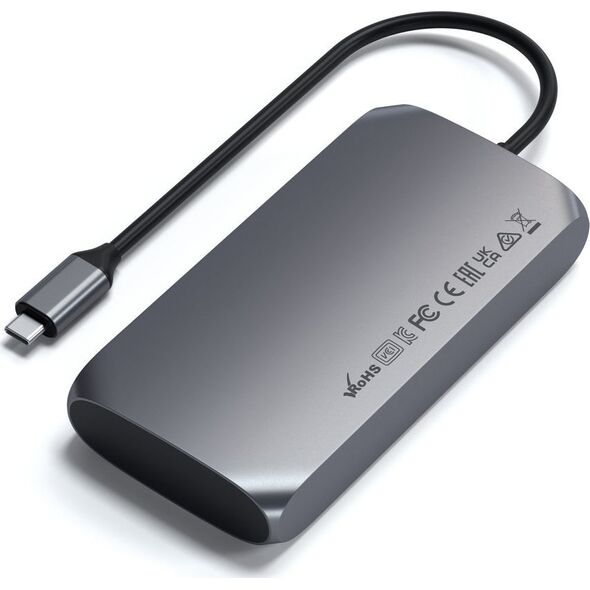 Stacja/replikator Satechi SATECHI USB-C Multimedia Adapter M1 Space Gray | MacBook Pro