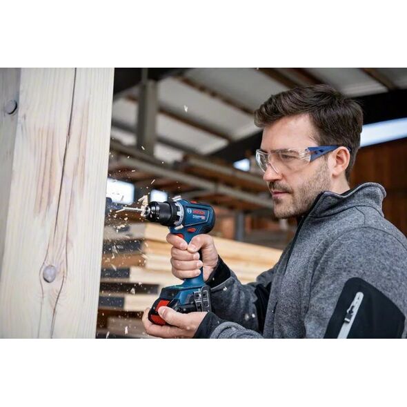 Wiertarko-wkrętarka Bosch Bosch akumuliatorinis gręžtuvas-suktuvas L-BOXX 136 dėžėje su 2 x 4,0 Ah ličio jonų akumuliatoriais, sparčiuoju įkrovikliu