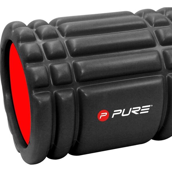 Wałek roller do ćwiczeń 33x15cm czarny Pure 2 improve