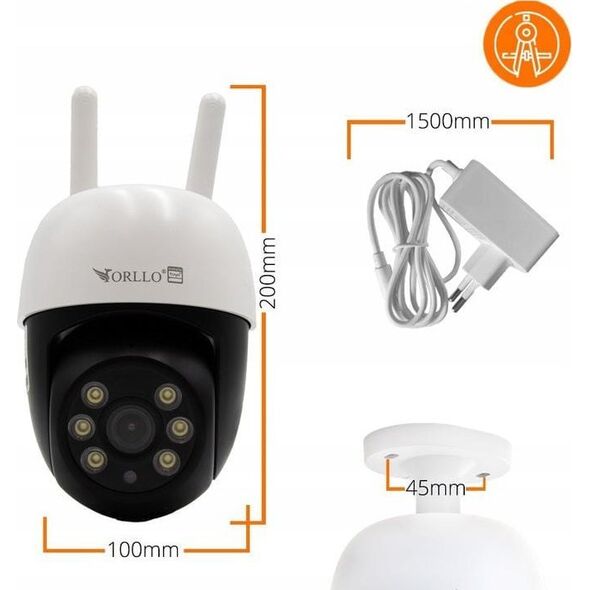Kamera IP Orllo TZ2 PRO 4G 4Mpx