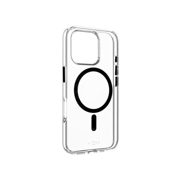 Fixed | MagPurity | Back Cover | Apple | iPhone 16 Pro | TPU | Clear, Black one size