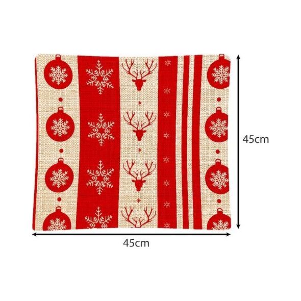 Poszewka dekoracyjna 45x45cm - zestaw 4 szt. Ruhhy