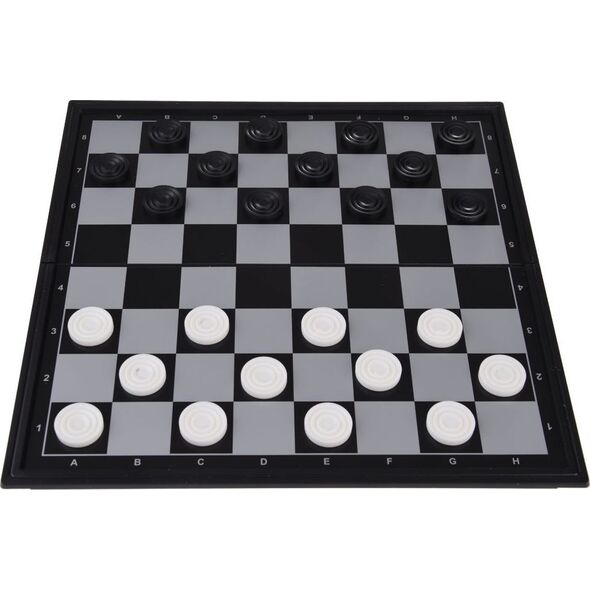 Szachy Warcaby magnetyczne 2w1 gra logiczna GR0620