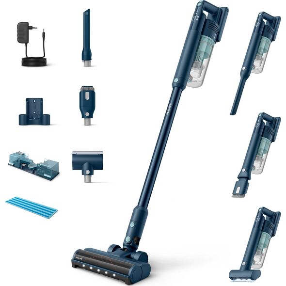 Philips Vacuum Cleaner | XC5141/01 | Cordless operating | Handstick | 25.2 V | Operating time (max) 60 min | Sage | Warranty 24 month(s)