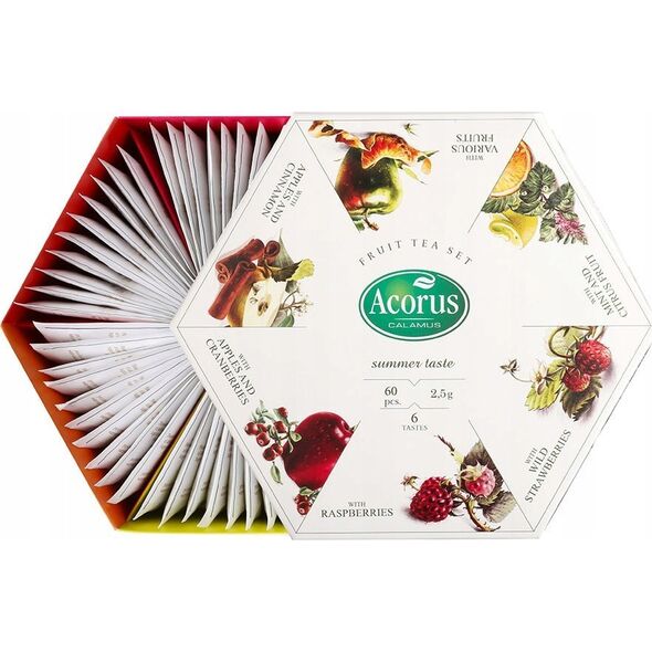 Fruit tea set ACORUS Summer Taste, 60 pcs.