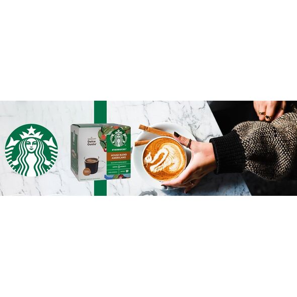 Coffee capsules compatible with NESCAFE(r) Dolce Gusto(r) Starbucks House Blend Grande, 12 pcs.