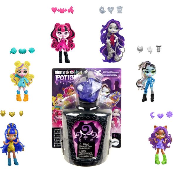 Mattel „Monster High Potion“ eleksyras mini siurprizų rinkinys