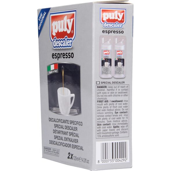 Descaling liquid Puly Espresso, 2 pcs.
