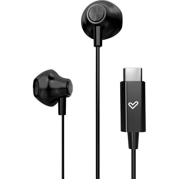 Energy Sistem EasyPods Słuchawki Przewodowa Douszny Muzyka/dzień powszedni USB Type-C Czarny