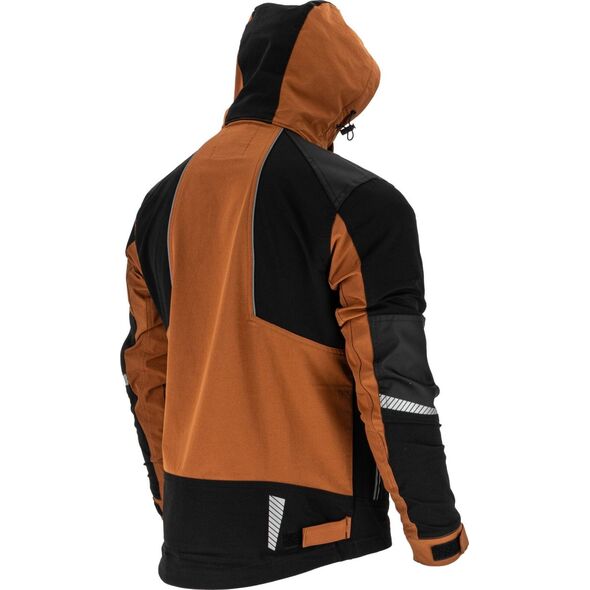 BLUZA STRETCH BRĄZOWO-CZARNA, "L", CE, LAHTI