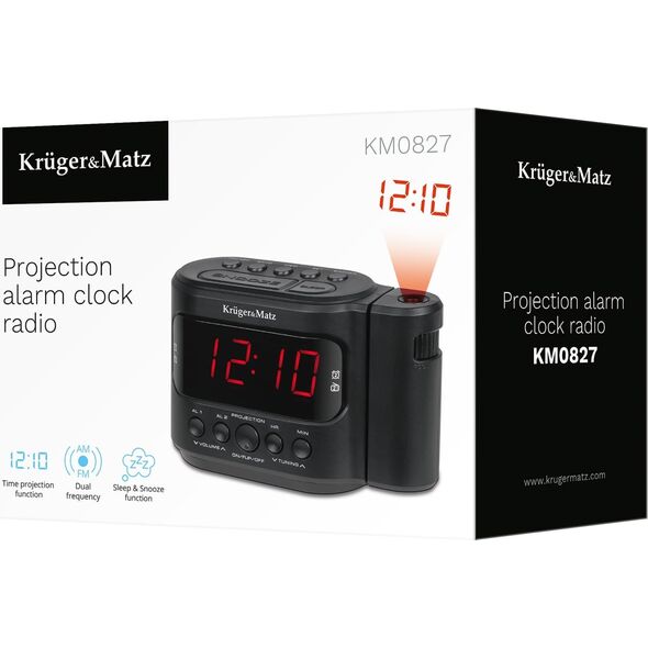 Radiobudzik Kruger&Matz model KM0827