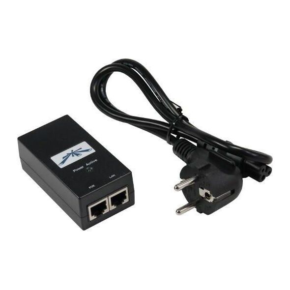 Ubiquiti Passive PoE Adapter, 48V 0.5A, 24W, (POE-48-24W-G)