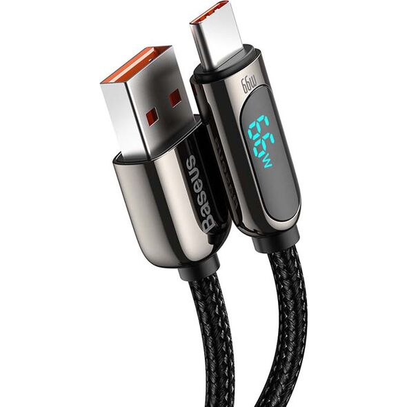 Baseus Display Cable USB to Type-C, 66W, 1m (black)