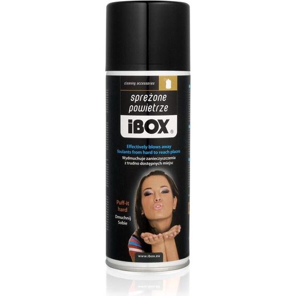 iBOX Sprężone powietrze do usuwania kurzu 400 ml (CHSP)