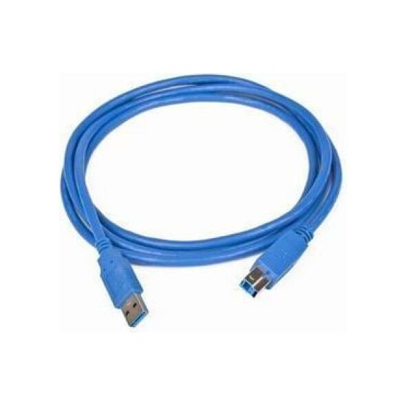 Kabel USB Gembird USB-A - USB-B 1.8 m Niebieski (CCPUSB3AMBM6)