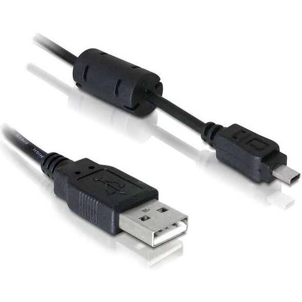Delock KABEL USB MINI 2.0 8 PIN NIKON 1,8M UC-E6 (82414)