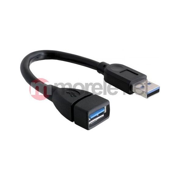 Adapter USB Delock Czarny  (82776)