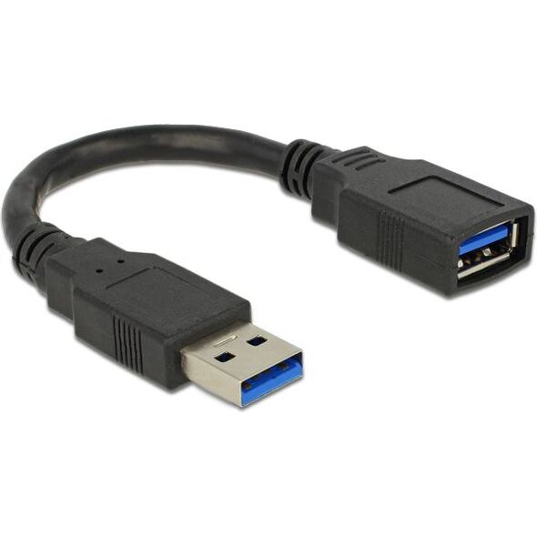 Adapter USB Delock Czarny  (82776)