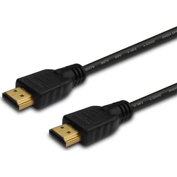 Kabel Savio HDMI - HDMI 2m czarny (CL05)