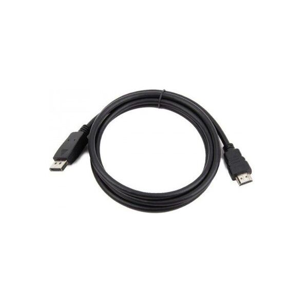 Kabel Gembird DisplayPort - HDMI 1m czarny (CC-DP-HDMI-1M)