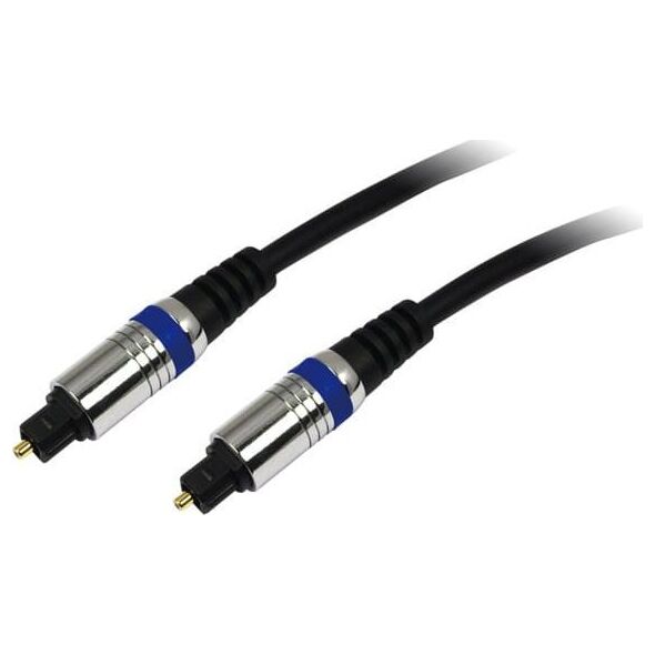 Kabel LogiLink Toslink - Toslink 1.5m srebrny (CAB1101)