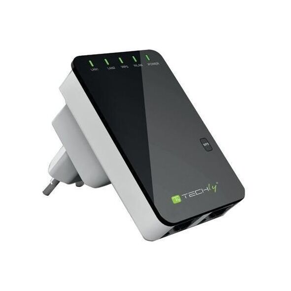 Access Point Techly 300N Wall Repeater2 (I-WL-REPEATER2)