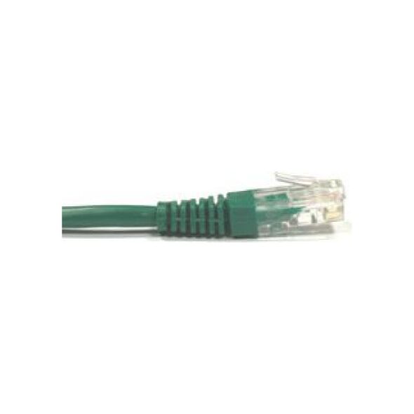 NetRack Patch cord cat.5e RJ45 1mb zielony (BZPAT1UG)