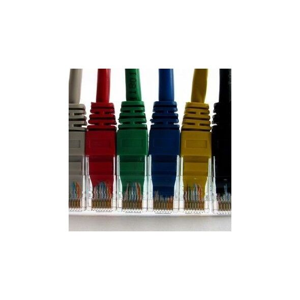 NetRack patchcord RJ45, osłonka zalewana, kat. 6 UTP, 3m żółty (BZPAT36Y)
