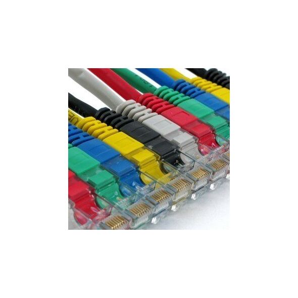 NetRack patchcord RJ45, osłonka zalewana, kat. 6 UTP, 3m żółty (BZPAT36Y)