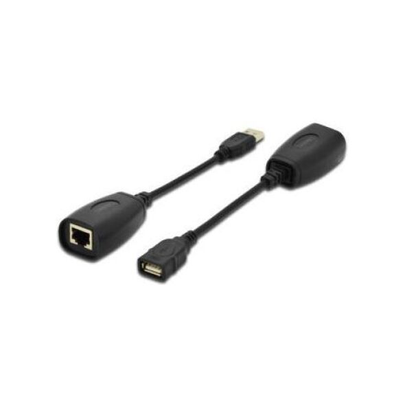 Adapter USB Digitus Czarny  (DA-70139-2)