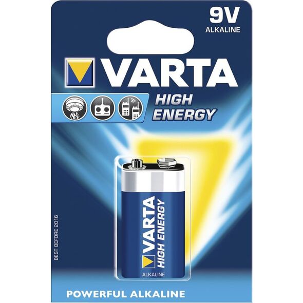 Varta Bateria High Energy 9V Block 1 szt.