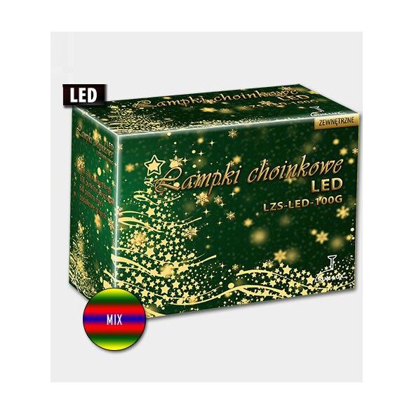 Lampki choinkowe Rum-Lux LED kolorowe