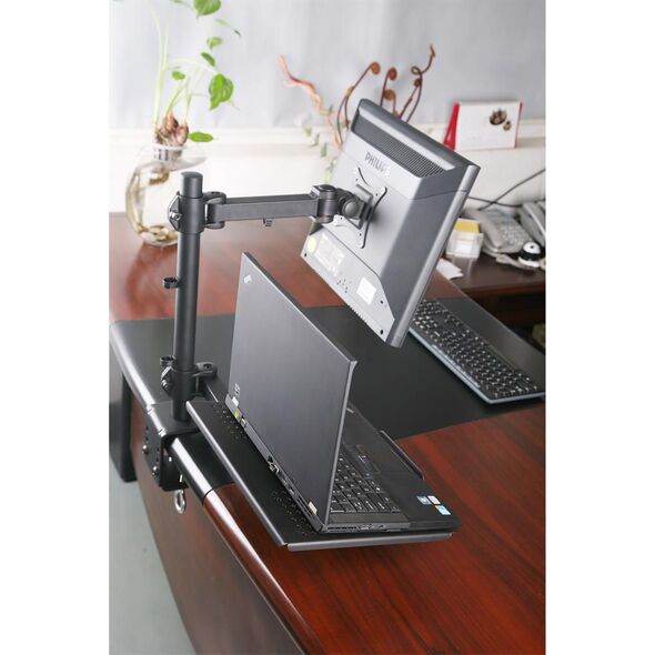 Art Uchwyt biurkowy na monitor 13" - 27" i laptopa L-23 (RAMART L-23)