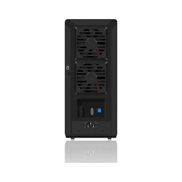 Kieszeń Icy Box 8x 3.5" SATA III JBOD - USB 3.0 / eSATA (IB-3680SU3)