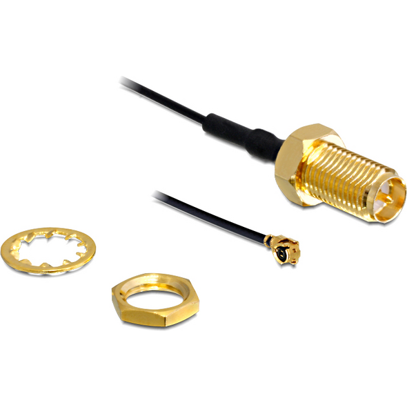 Delock Przewód I-PEX - RP-SMA, 0.5m
