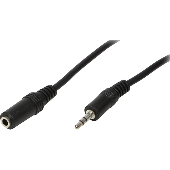 Kabel LogiLink Jack 3.5mm - Jack 3.5mm 3m czarny (CA1054)