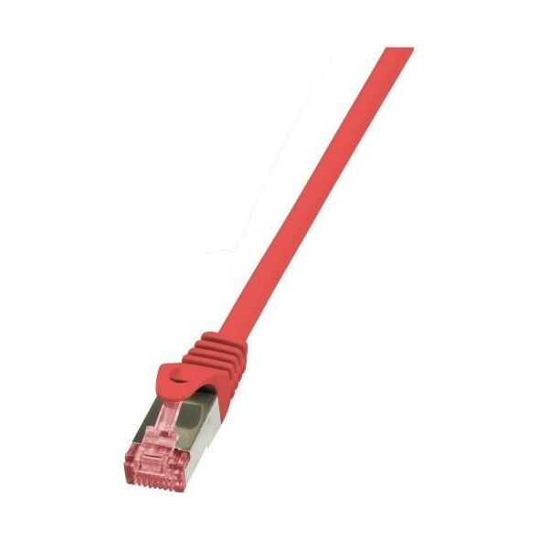 LogiLink Patchcord CAT.6 S/FTP 1,50m, czerwony (CQ2044S)