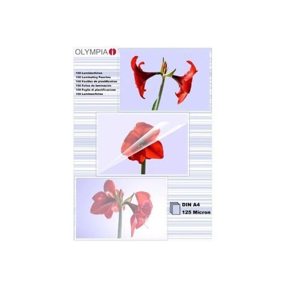 Olympia woreczki do laminacji DIN A4 125 micron (9176)