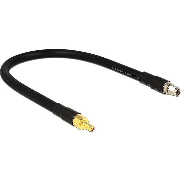Delock 0.4m czarny (13012)