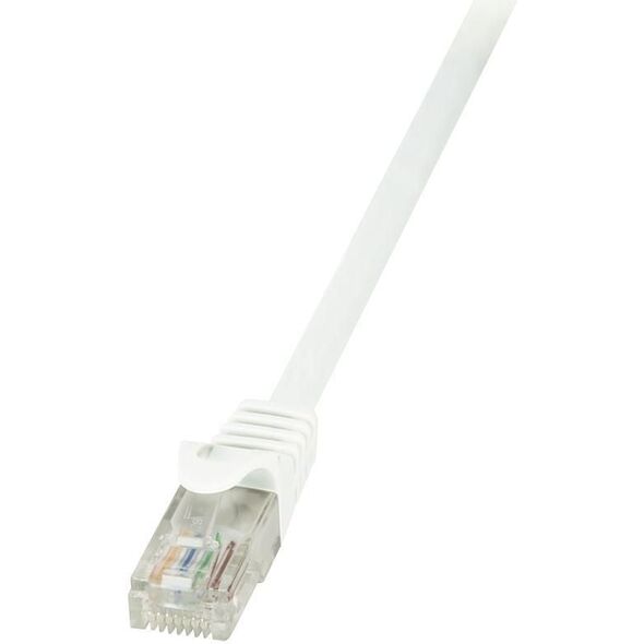 LogiLink Patchcord CAT 6 U/UTP EconLine, 15m, biały (CP2101U)