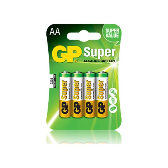 GP Bateria Super AA / R6 4 szt.