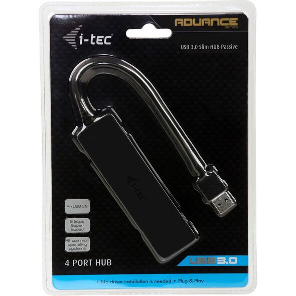 HUB USB I-TEC 4x USB-A 3.0 (U3HUB404)