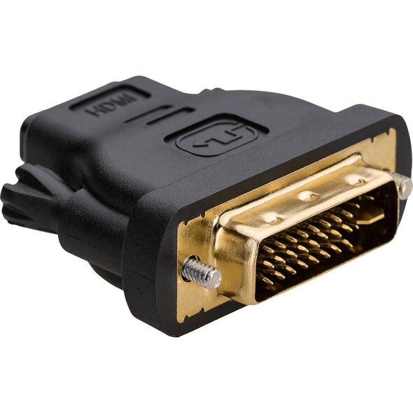 Adapter AV Akyga HDMI - DVI-I czarny (AK-AD-03)