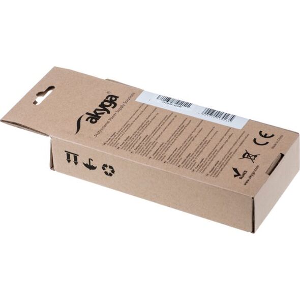 Zasilacz do laptopa Akyga 65 W, Slim Tip, 3.2 A, 20 V (AK-ND-24)