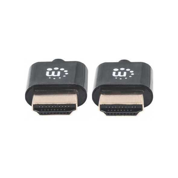 Kabel Manhattan HDMI - HDMI 1.8m czarny (394369)