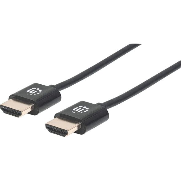 Kabel Manhattan HDMI - HDMI 1.8m czarny (394369)