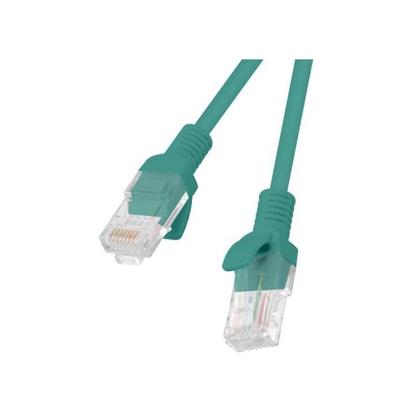 Lanberg Patchcord, Cat6, nieekranowany, 20m, zielony (PCU6-10CC-2000-G)